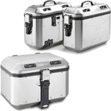 Bauletto + Valigie Laterali Trekker Dolomiti Alluminio 118 Lt Trekker Dolomiti Alluminio - Givi Compatibile Con Honda Crf 1000 L Africa Twin (2018-2019)