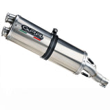 Exhaust Tip Without Sound Certification Dual Stainless Steel - Gpr Compatible With Kawasaki Kle 500 (2026)