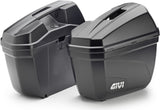 Monokey Black Side Cases - 44 Lt Technopolymer - Givi Compatible With Voge Valico 525 Dsx (2024)