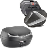 Bauletto + Valigie Laterali Simply Iv Argento Tech 119 Lt Simply Iv Plastica - Givi Compatibile Con Honda Cbf 600 S - N (2004-2012)
