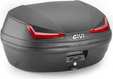 Monolock Simply Iv Black Top Case - 45 Lt Simply Iv Technopolymer - Givi Compatible With Honda Cb 1000 R (2018-2020)