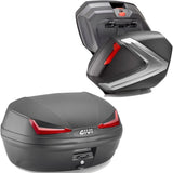 Bauletto + Valigie Laterali Simply Iv Argento 119 Lt Simply Iv Plastica - Givi Compatibile Con Honda Cbf 600 S - N (2004-2012)