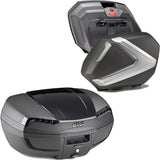 Bauletto + Valigie Laterali Riviera Argento Tech 120 Lt Riviera Plastica - Givi Compatibile Con Honda Cbf 600 S - N (2004-2012)
