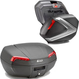 Bauletto + Valigie Laterali Riviera Argento 120 Lt Riviera Plastica - Givi Compatibile Con Honda Cbf 500 (2004-2012)