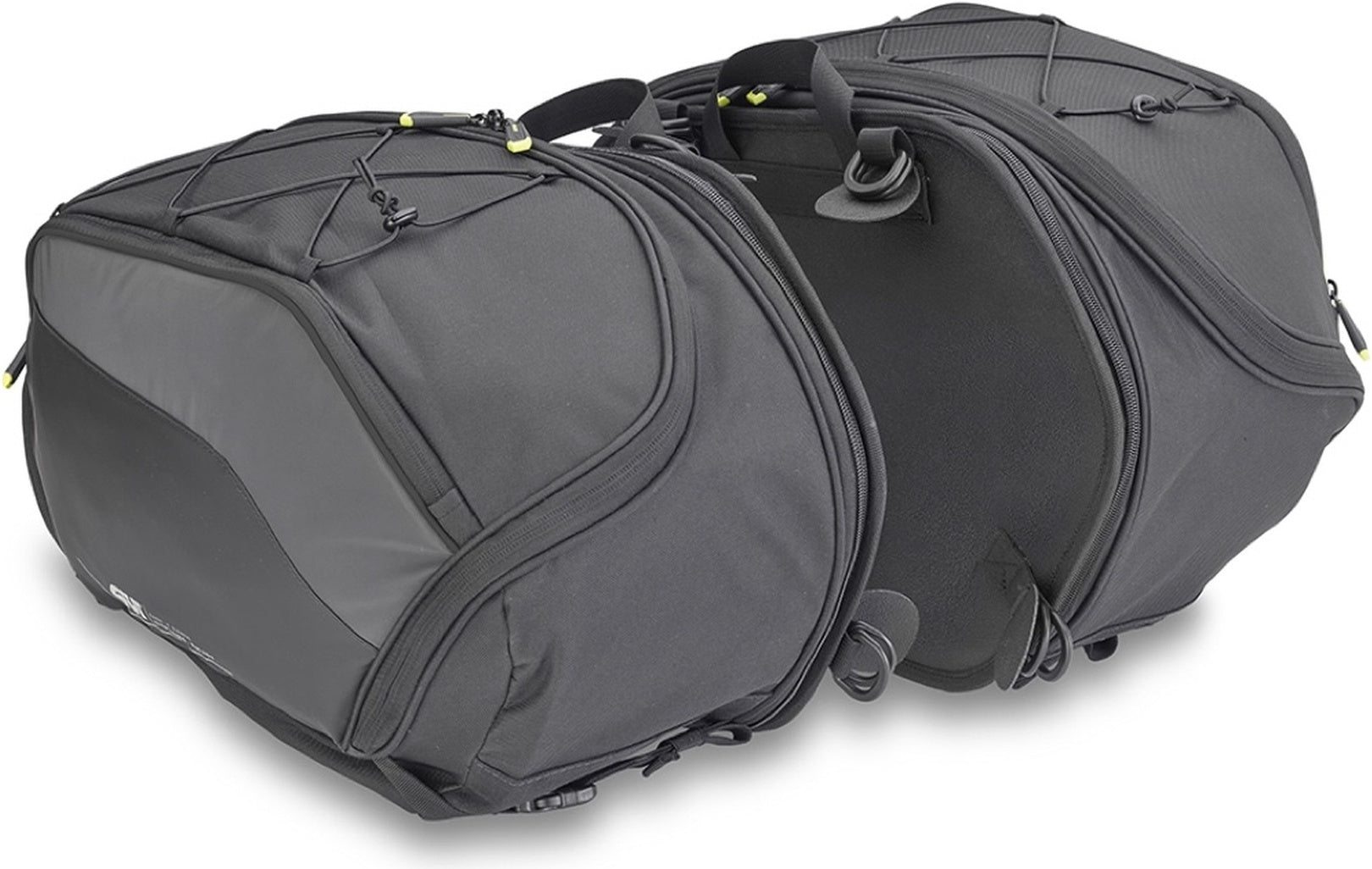 Black Side Bags - 60 Lt Nylon - Givi Compatible With Benelli Leoncino 800 (2022-2024)