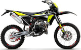 Terminale Di Scarico Con Omologazione Suono Sonic Alluminio - Giannelli Compatibile Con Fantic Motor Xe 50 Enduro (2021)