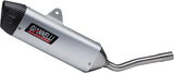 Exhaust Tip With Noise Certification Sonic Aluminium - Giannelli Compatible With Sherco Derapage 50 (2021)