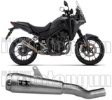 Terminale Di Scarico Con Omologazione Suono Pro-Race Nichrom Acciaio - Arrow Special Parts Compatibile Con Honda Nx 500 (2024-2026)