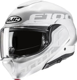 Casco Modulare Per Moto Hjc F100 Advanced Fiberglass Composite Mc10 Hetal Taglia 08 M
