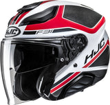 Urban Motorcycle Helmet Hjc F31 Advanced Fiberglass Mc1Sf Ceron Size 06 Xs