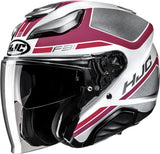 Casco Urban Per Moto Hjc F31 Advanced Fiberglass Mc8 Ceron Taglia 09 L