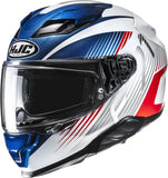 Casco Integrale Per Moto Hjc F71 Advanced Fiberglass Mc21 Catos Taglia 10 Xl