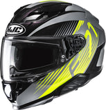 Full-Face Motorcycle Helmet Hjc F71 Advanced Fiberglass Mc3H Catos Size 10 Xl