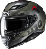 Full-Face Motorcycle Helmet Hjc F71 Advanced Fiberglass Mc1Sf Faco Size 07 S