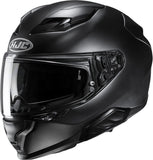 Casco Integrale Per Moto Hjc F71 Advanced Fiberglass Nero Semiopaco Taglia 08 M