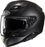 Casco Integrale Per Moto Hjc F71 Advanced Fiberglass Titanio Nero Semiopaco Taglia 10 Xl