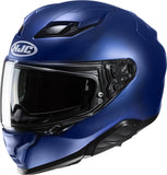 Casco Integrale Per Moto Hjc F71 Advanced Fiberglass Blu Metallizzato Semiopaco Taglia 11 Xxl
