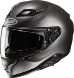 Casco Integrale Per Moto Hjc F71 Advanced Fiberglass Titanio Semiopaco Taglia 11 Xxl