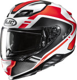 Full-Face Motorcycle Helmet Hjc F71 Advanced Fiberglass Mc6Hsf Tozz Size 11 Xxl