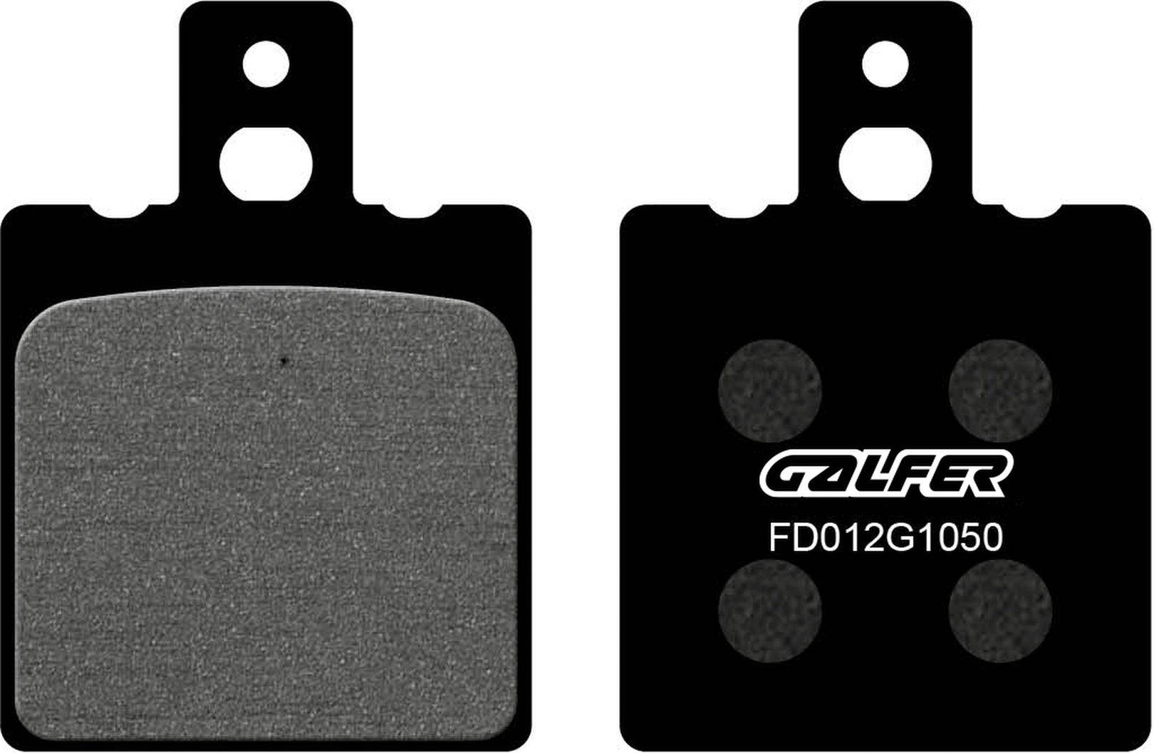 Front Scooter Brake Pads - Galfer Compatible With Accossato Ce 50 (1987)