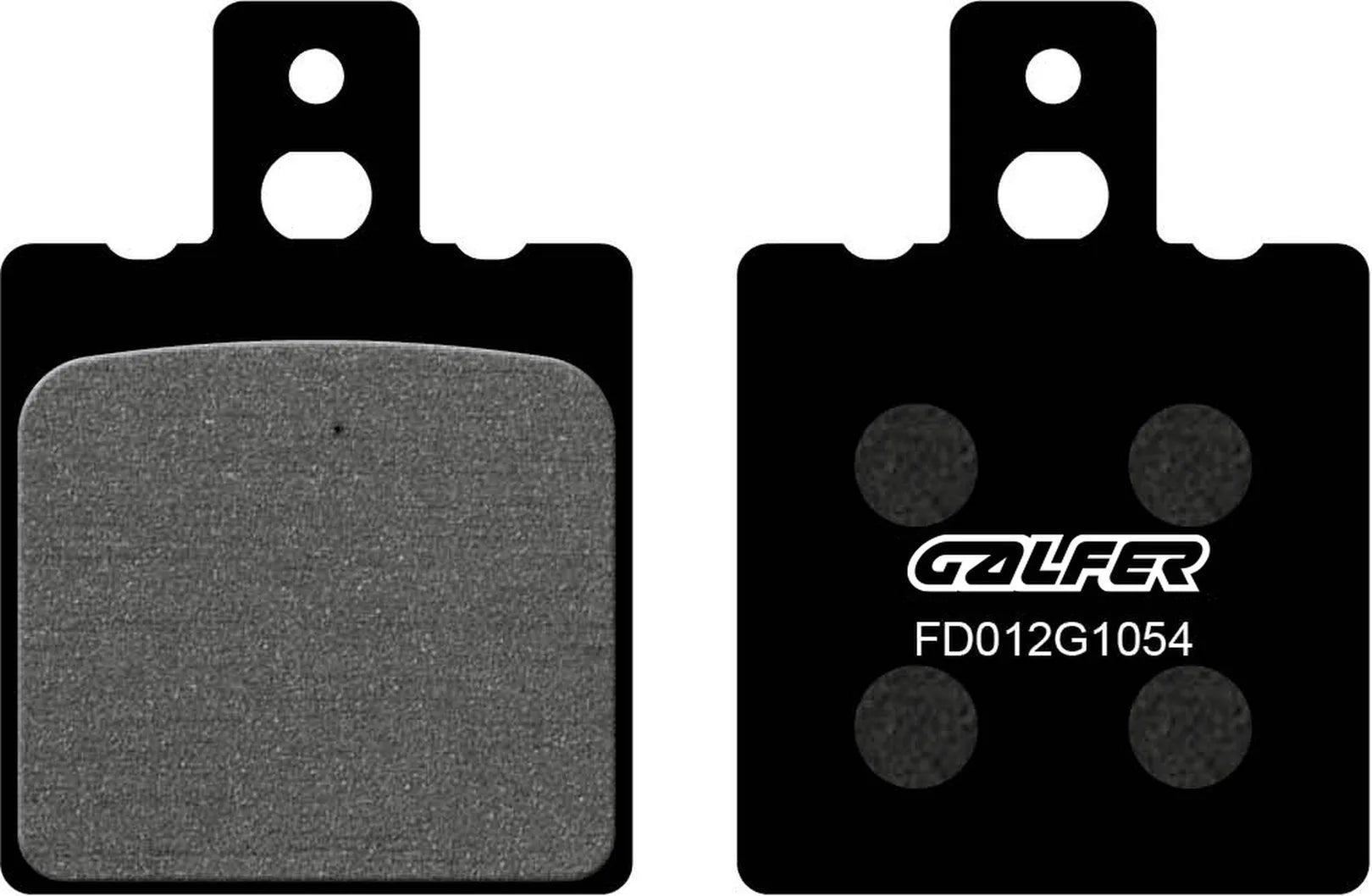 Front Semi-Metal Brake Pads - Galfer Compatible With Malanca 125 Sport (1983)