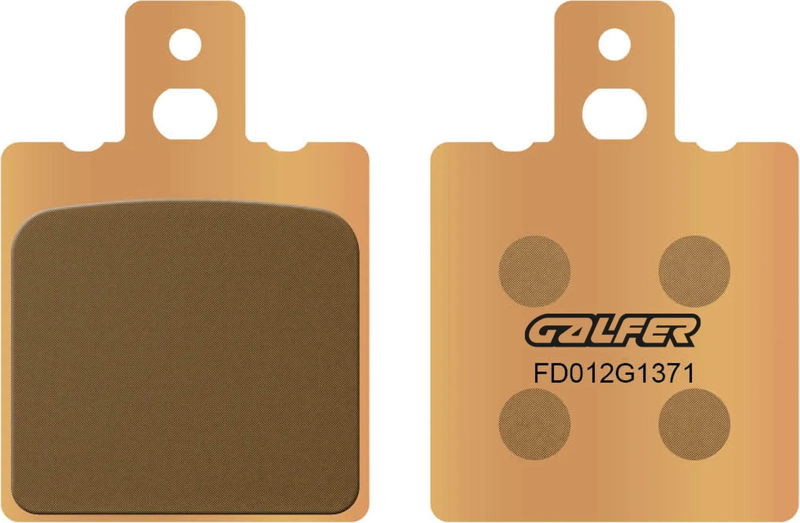 Front Sintered Street Brake Pads - Galfer Compatible With Maico 250 Md (1983)