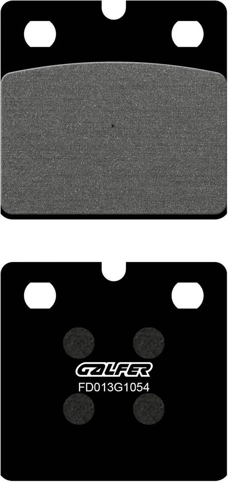 Front Semi-Metal Brake Pads - Galfer Compatible With Laverda 350 Gs Lesmo (1986)