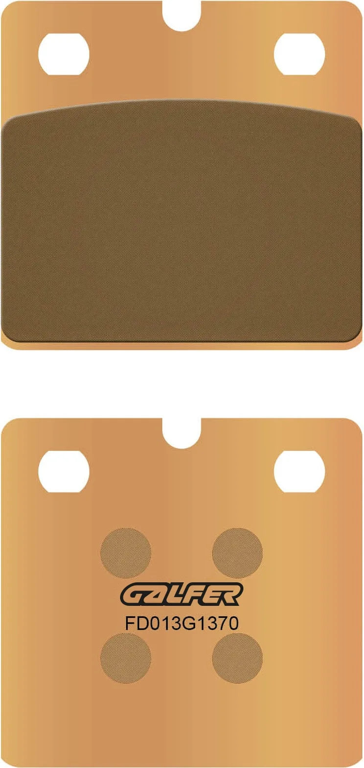 Rear Sintered Street Brake Pads - Galfer Compatible With Laverda 1000 Tga (1984)