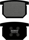 Front Semi-Metal Brake Pads - Galfer Compatible With Suzuki Gs 650 Turbo Xn (1983)