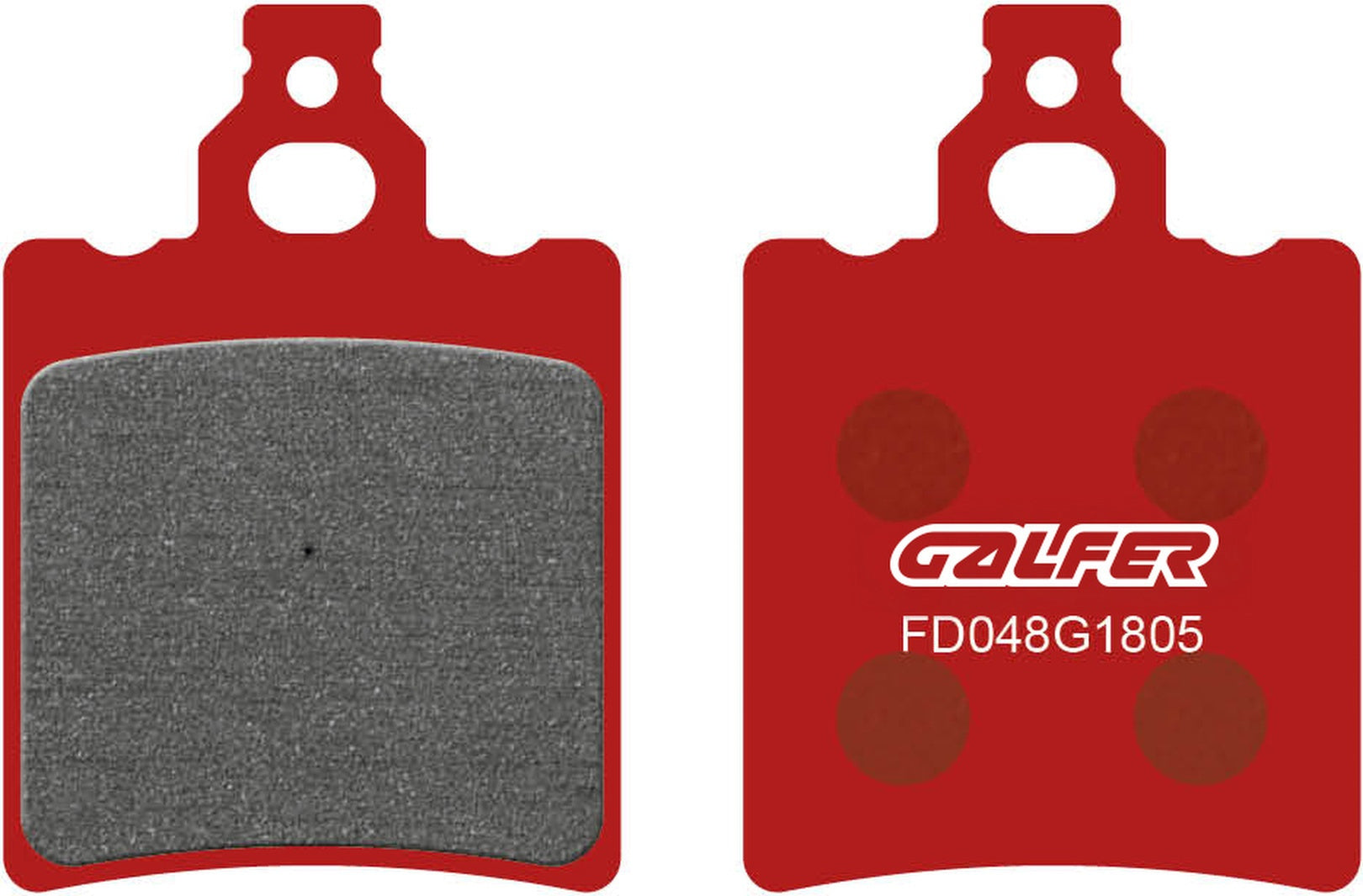 Rear Semi-Metal Trial Top Brake Pads - Galfer Compatible With Generic Trigger Sm 50 (2006)
