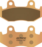 Front Sintered Quads Brake Pads - Galfer Compatible With Honda Scv 110 Lead (2008)