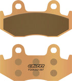 Rear Left Sintered Quads Brake Pads - Galfer Compatible With Yamaha Yfz 450 S (2006)