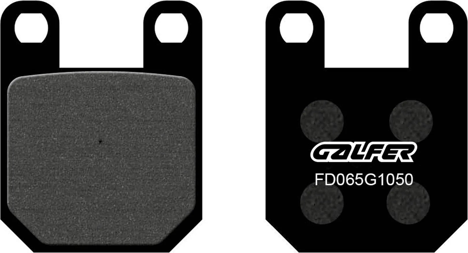 Front Scooter Brake Pads - Galfer Compatible With Italjet Dragster 180