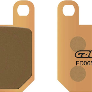 Front Sintered Scooter Brake Pads - Galfer Compatible With Peugeot Vivacity 100 (1999)