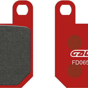 Front Semi-Metal Trial Top Brake Pads - Galfer Compatible With Peugeot Vivacity 100 (1999)