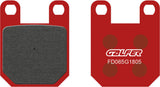 Rear Semi-Metal Trial Top Brake Pads - Galfer Compatible With Beta Tr 34 R 260 Super Trial (1989-1992)
