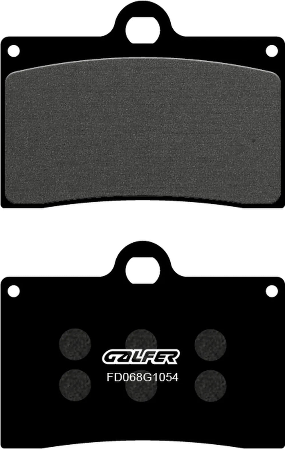 Front Semi-Metal Brake Pads - Galfer Compatible With Sachs Roadster S-805 800 (2003)