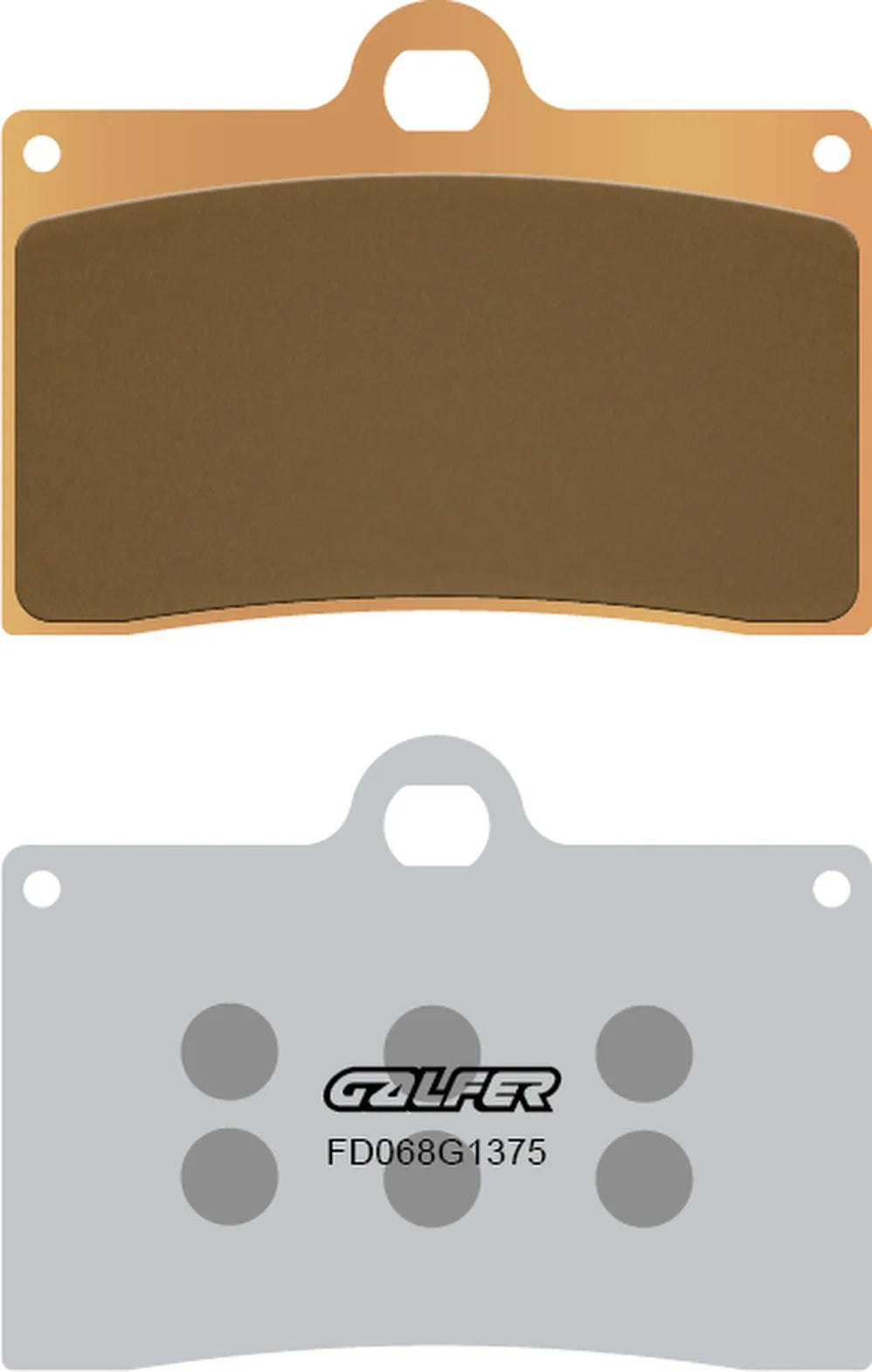 Front Sintered Sport Brake Pads - Galfer Compatible With Norton 952 Comando (2004)