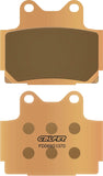 Rear Sintered Street Brake Pads - Galfer Compatible With Yamaha Fzs 600 S Fazer