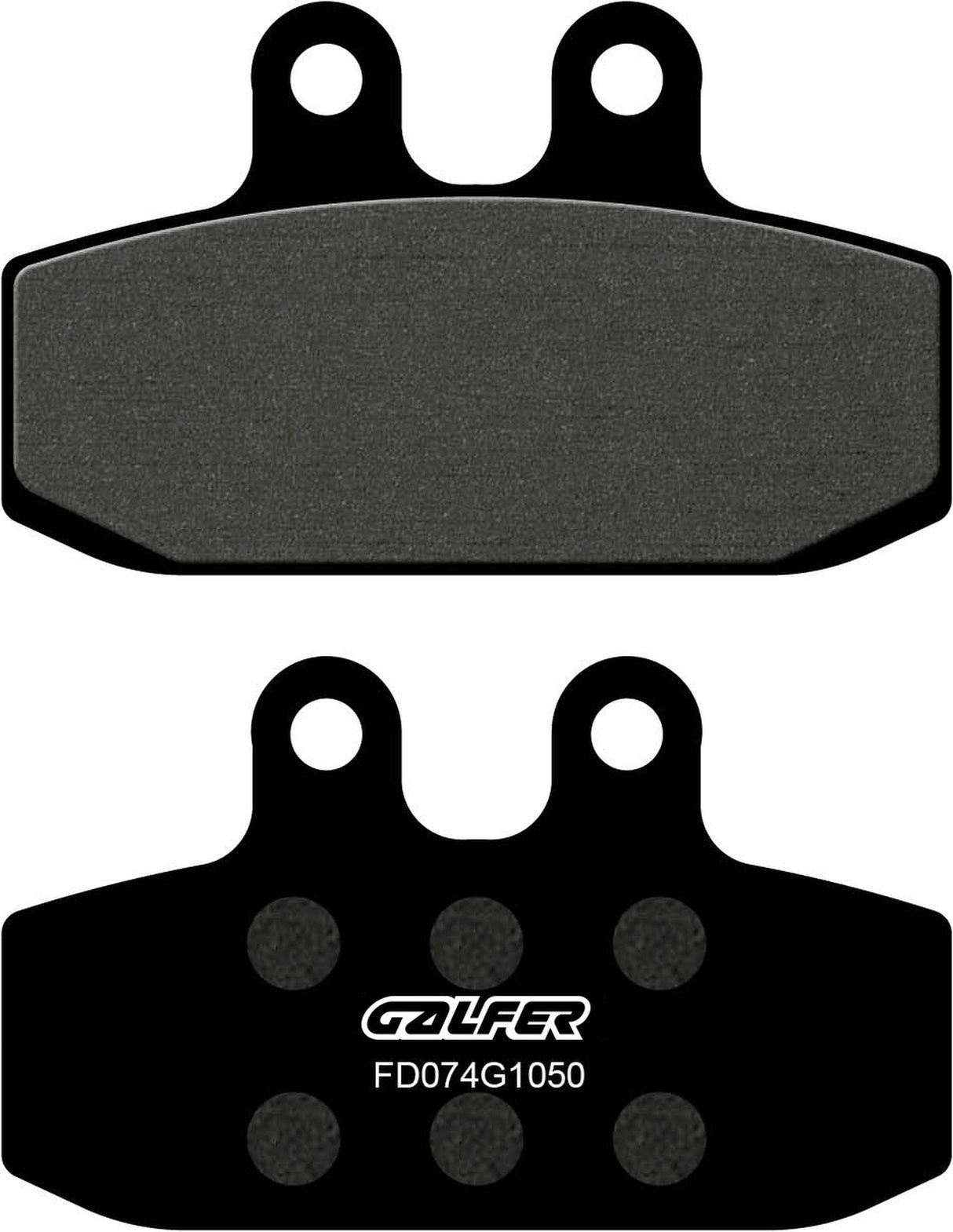 Front Scooter Brake Pads - Galfer Compatible With Garelli 125 Tiger Xle (1987)