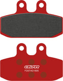 Front Semi-Metal Trial Top Brake Pads - Galfer Compatible With Derbi Rambla 250 Ie (2008)