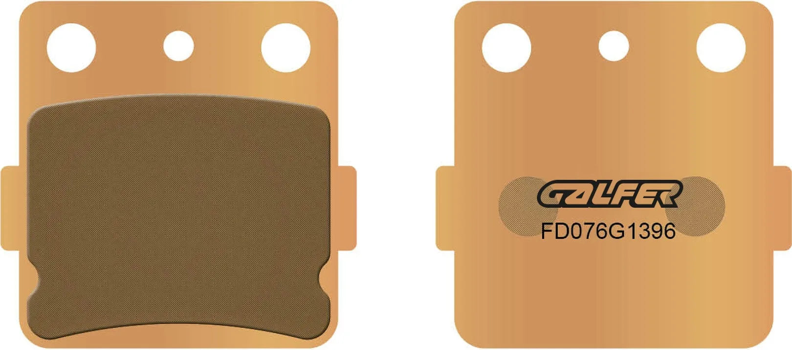Rear Sintered Off-Road Brake Pads - Galfer Compatible With Suzuki Lt 230 Sf S R (1985)
