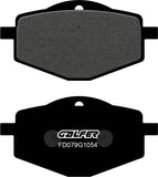 Front Semi-Metal Brake Pads - Galfer Compatible With Yamaha Tt 225 (1987)