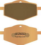 Rear Sintered Street Brake Pads - Galfer Compatible With Yamaha Dt 200 R (1988)