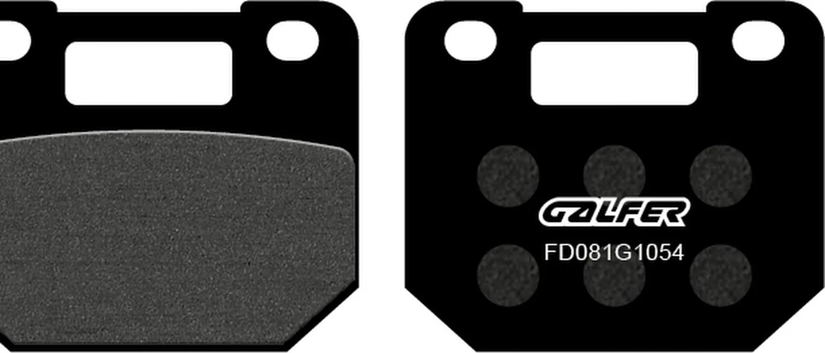 Front Semi-Metal Brake Pads - Galfer Compatible With Malcor Super Racer Smr 190 (2022)