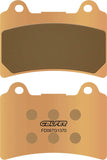 Front Sintered Street Brake Pads - Galfer Compatible With Yamaha Xv 1100 Virago (1993-1994)