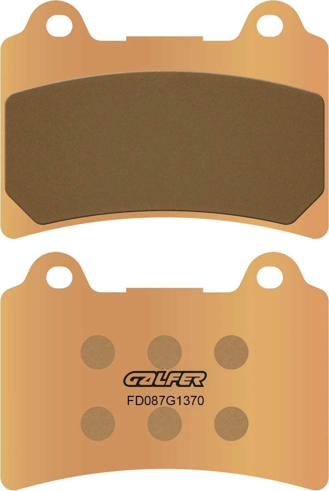 Front Sintered Street Brake Pads - Galfer Compatible With Yamaha Tdm 850 (1990-2001)