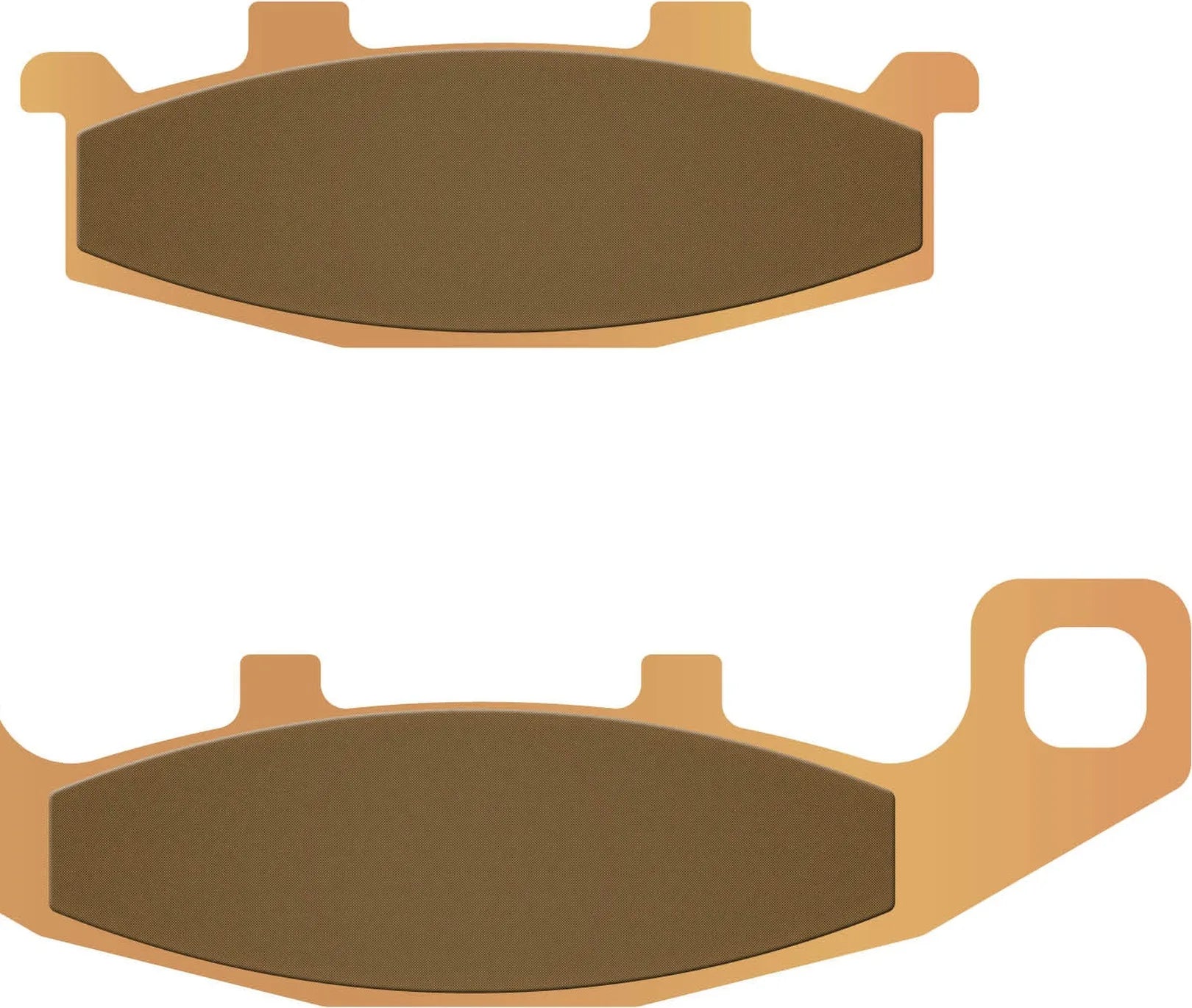 Rear Sintered Street Brake Pads - Galfer Compatible With Kawasaki Zzr 600 Hama (1990)