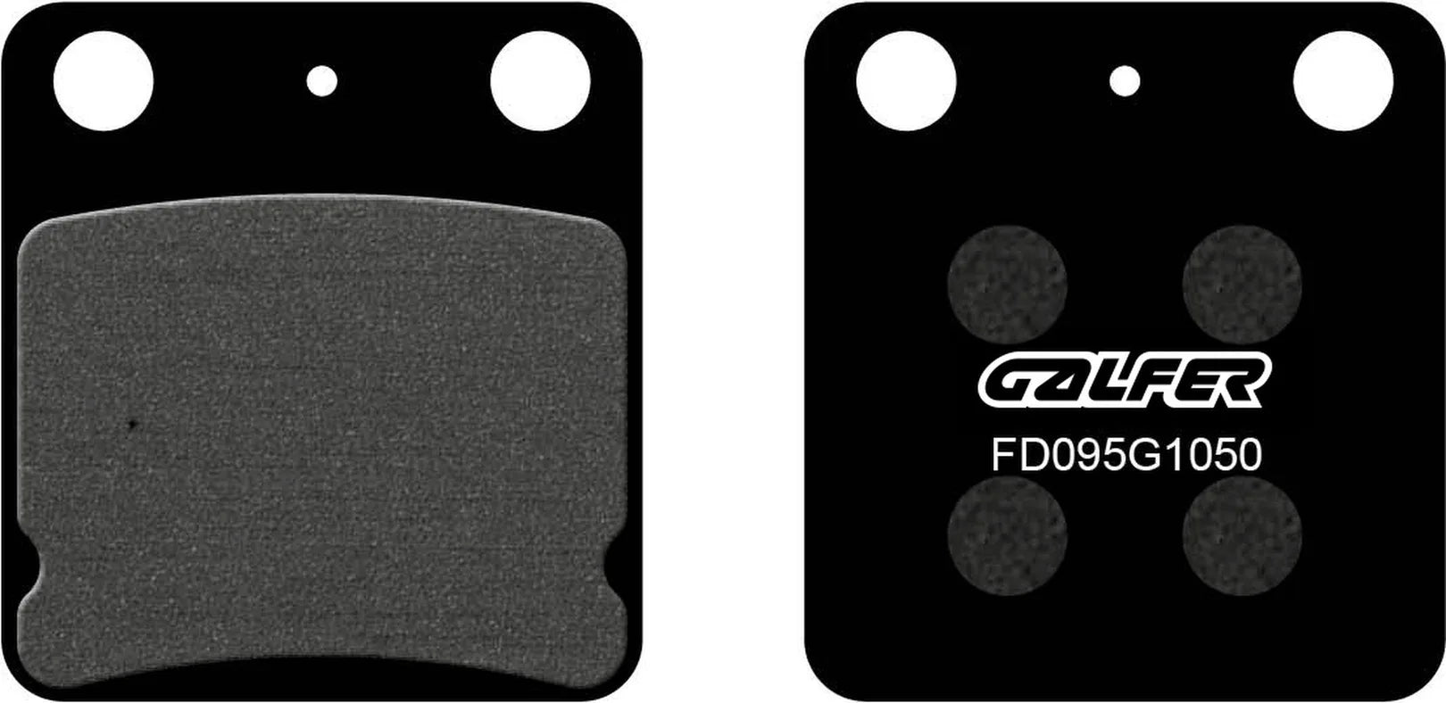 Front Scooter Brake Pads - Galfer Compatible With Jincheng Jc 100