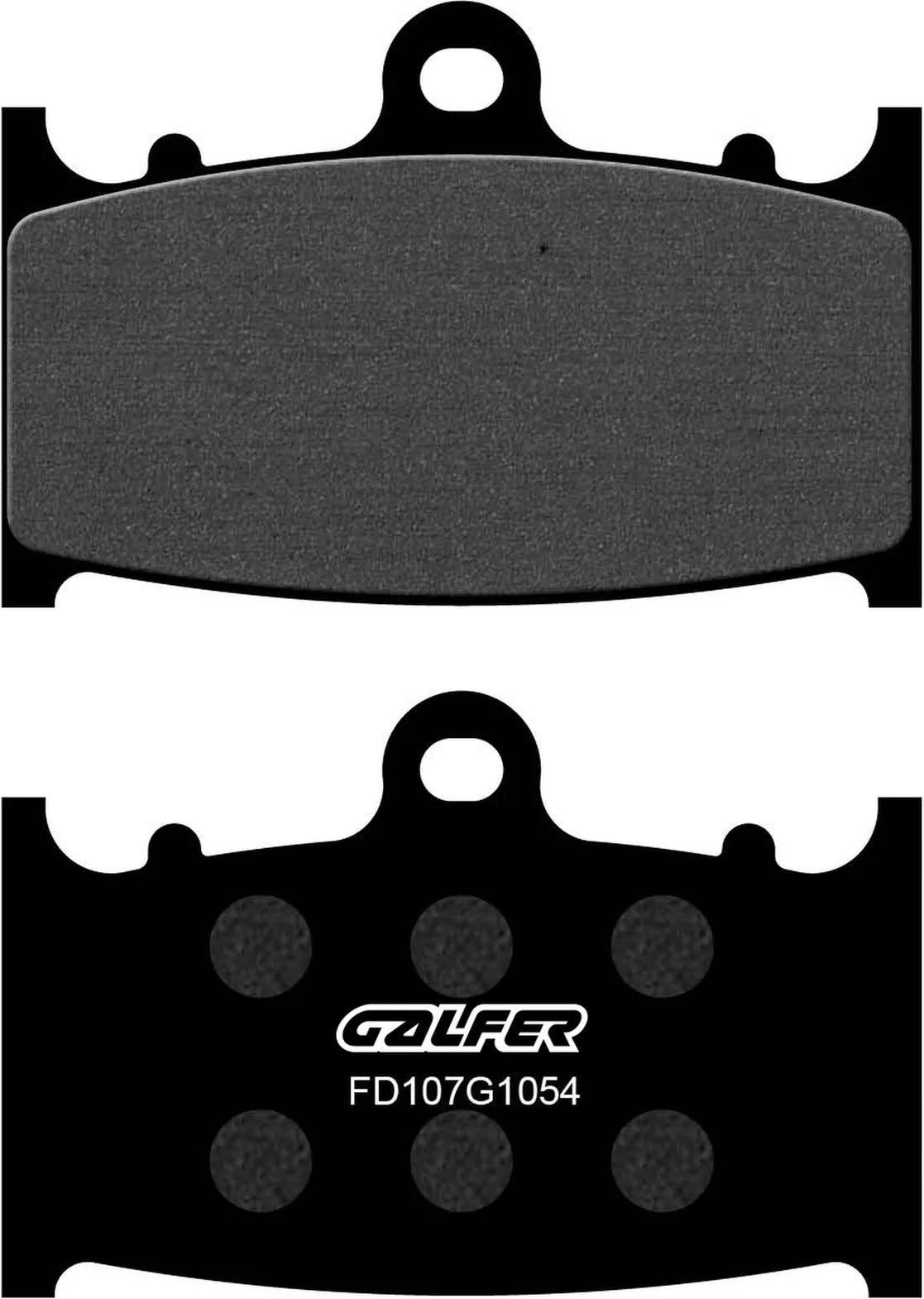 Pastiglie Freno Anteriore Semi Metallo - Galfer Compatibile Con Gasgas Sm 250 (2001)
